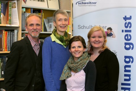 Mitarbeiter der Buchhandlung Geist am Schnoor Mitarbeiter der Buchhandlung Geist am Schnoor
